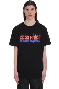 T-Shirt Easy rider basi in Cotone Nero