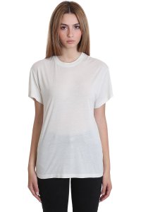 Iro - T-shirt pozo in cotone bianco