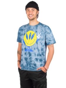A.Lab Come in Peace T-Shirt blue wash