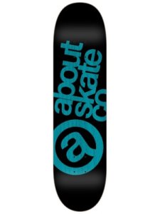 About Monochrome 3Co 8.125 Skateboard Deck aqua