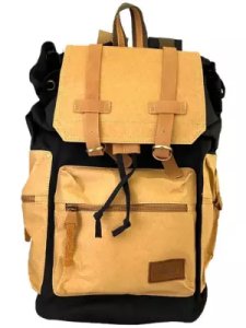 Colours Canvas Carry All Backpack draw able