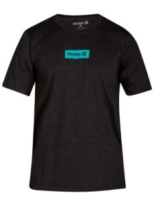 Hurley One & Only Small Box T-Shirt black heather