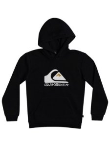 Quiksilver big logo hoodie black