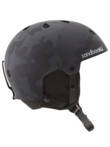 Sandbox Legend Snow Helmet black camo (matte)