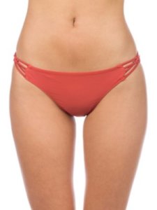 Volcom Simply Solid Full Bikini Bottom burnt red