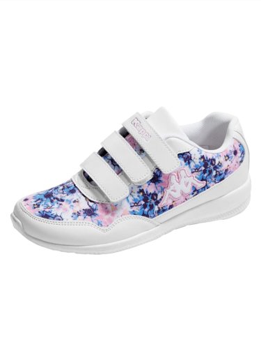 Sneaker met trendy bloemenprint Kappa Wit/Roze