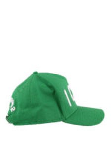 Cappellino da baseball verde con ricamo Icon