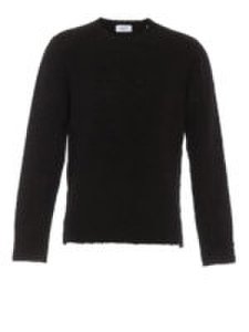 Dondup - Pullover nero in lana merino