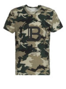 T-shirt camouflage in cotone