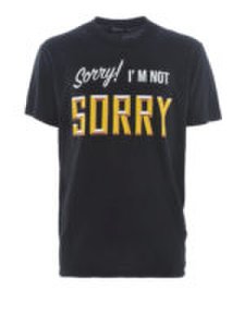 Dsquared2 - T-shirt in cotone sorry not sorry