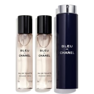 Chanel Bleu de Chanel woda toaletowa 20 ml + 2 x 20 ml - Refill wkład uzupełniający