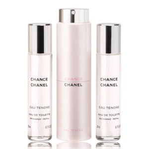 Chanel Chance Eau Tendre woda toaletowa 20 ml + woda toaletowa 2 x 20 ml - Refill wkład uzupełniający