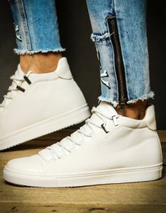 Sneakersy męskie białe ZX0125