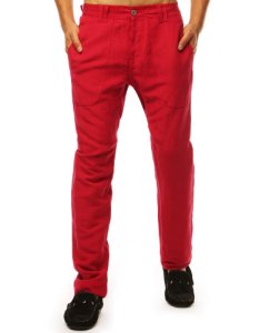 Spodnie męskie czerwone (ux1899)