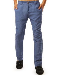 Dstreet - Spodnie męskie niebieskie ux1901