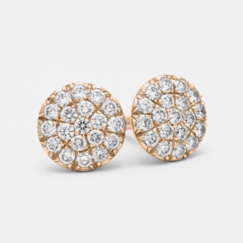 18kt Gold MAX Diamond Earrings