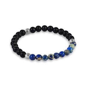 Agate Beaded Bracelet - Micro - 6 inches