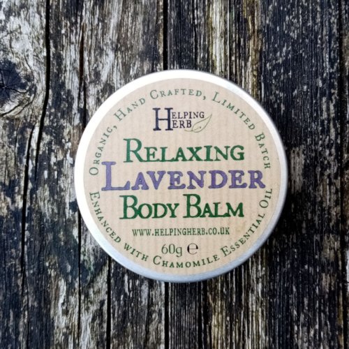 Organic Relaxing Lavender Body Balm