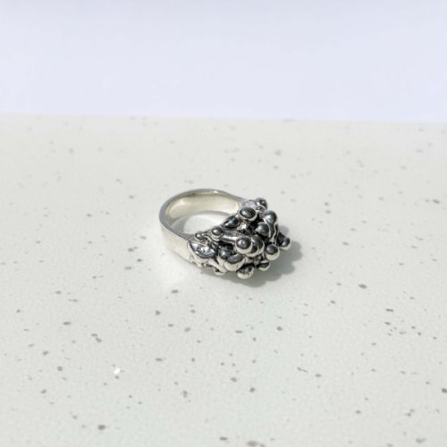Ark Jewellery By Kristina Smith - Sterling silver santorini lava ring
