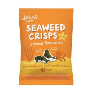 Abakus Foods Seaweed Crisps Cheese Flavour 18g