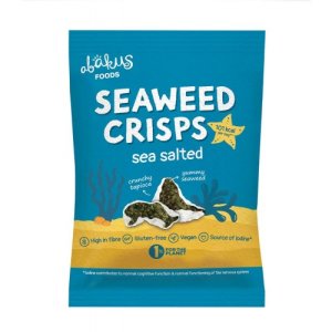 Abakus Foods Seaweed Crisps Lightly Salted 18g