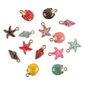 1 Pcs Jewelry Pendant Boho Sea Series Necklace Bracelet Earring Accessories Making Craft DIY Finding
