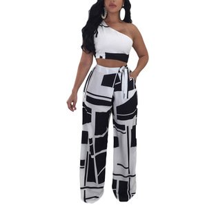 2018 New Listing Women Sexy Jumpsuit 2 Piece Set Clothing