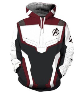 2019 3D Printed Avengers Endgame Quantum Realm Cosplay Costume hoodies America Captain Marvel Hoodie