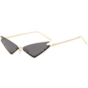 2019 Custom Sexy Ladies Metal Triangle Women Retro Sunglasses Vintage Sun Glasses