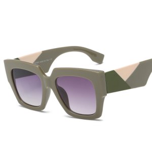 2019 fashion sunglasses women oversized square frame name brand wholesale sunglasses design amber vision sun glasses sunglass
