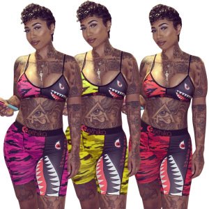 2019 Latest Design Summer Sexy Two Piece Jumpsuits High Quality two piece set women clothing