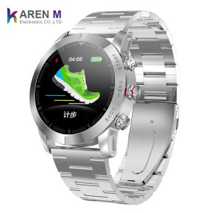 2019 Men Smart Watch S10 1.3 Inch Touch Screen Heart Rate Monitor Sports watch IP68 Waterproof 350mAh Battery Fitness wristband