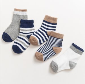 2019 New High Quality Combed Cotton comfortable  Children Kids Socks set