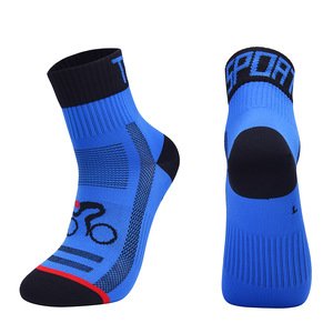 2019 New Men Women Cycling Sock Breathable Outdoor Bicycle Socks Protect Feet Wicking Bike Socks for Racing Bicycle Accessories