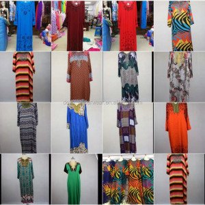 3.5USD Wholesale Assorted Prints Long Styles abaya, new model abaya in dubai, dubai abaya (gdzw127)