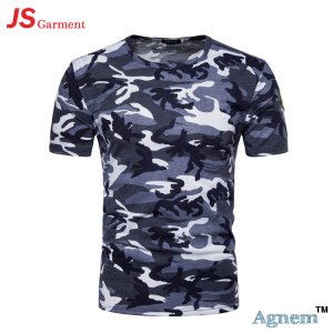 81F173 Fashion Summer Cool Army Short Sleeve Gym T-Shirt For Men