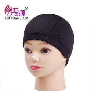 Adjustable Glueless Hair Wig Liner Caps Spandex Net Elastic Dome cap For Making own Wigs