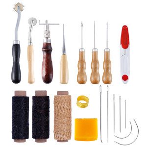 Amazon Top Seller Popular New Product Basic Home Handy Stainless steel Needle Tool 20 PCS Repair Leather Sewing Needles
