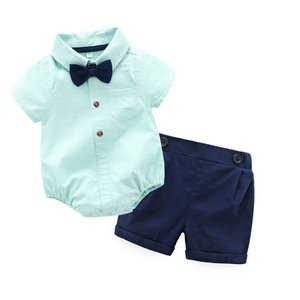 AS077 Baby Clothing Sets Newborn Baby Boy Clothes 2PCS Sets Summer Infant Boy T-shirts+Shorts Outfits Sets