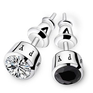ATHENAA 925 Sterling Silver Jewelry Women Men Fashion Silver Plated Ear Rings Simple Tanishq Diamond Earrings