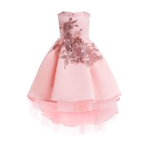 Baby Girls Embroidery Princess Dress For Wedding Party Kids Dresses Toddler Children Fashion 3-10 Years Y10651