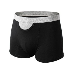 Bamboo Boxer For Men Modal Boxer Sports Briefs Shorts With a Pocket Bamboo Underwear