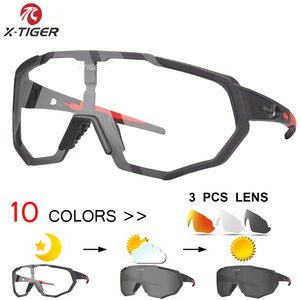 Bicycle Goggles Men Polarized Women Outdoor Sports Cycling Sun Glasses With 3 Lens