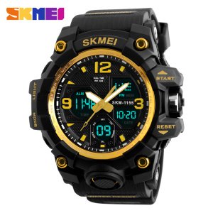Big Dial SKMEI 1155B Digital Watches Military Army Men Watch Water Resistant Date Calendar LED Backlight Sports Wristwatches Men