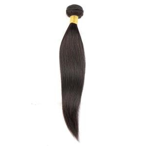 Bliss Esteem Straight Wave Virgin Brazilian Hair Natural Color Cuticle Aligned 100% human hair with closure