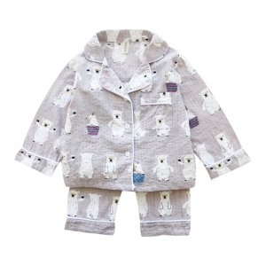 Boutique excellent clothing set cartoon cotton pajamas for kids