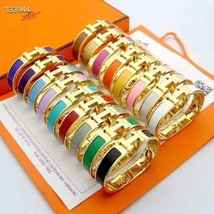 Branded H bracelets titanium steel bracelets H Bangles Stainless Steel Bracelet With Factory Price