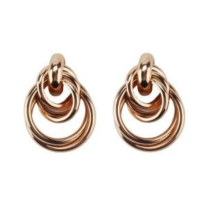 Cheap Ladies Tube Hoop Metal Earrings Jewelry Earring For Women