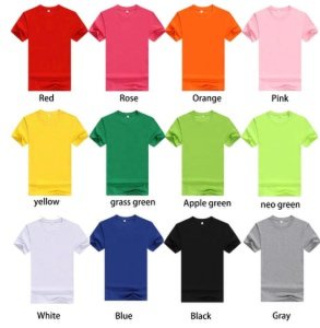 Cheap Wholesale Daily Wear Round Neck Custom T Shirt Printing Polyester Man T Shirt
