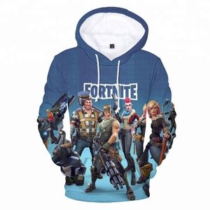Cheapest high quality 3d printed hot game design hoodie stock hoodie